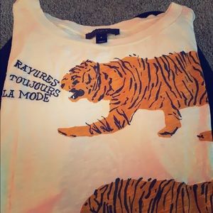 J.Crew Statement Tiger T-Shirt